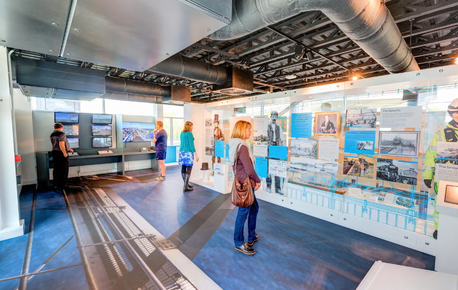 Bridging the Tamar Centre 